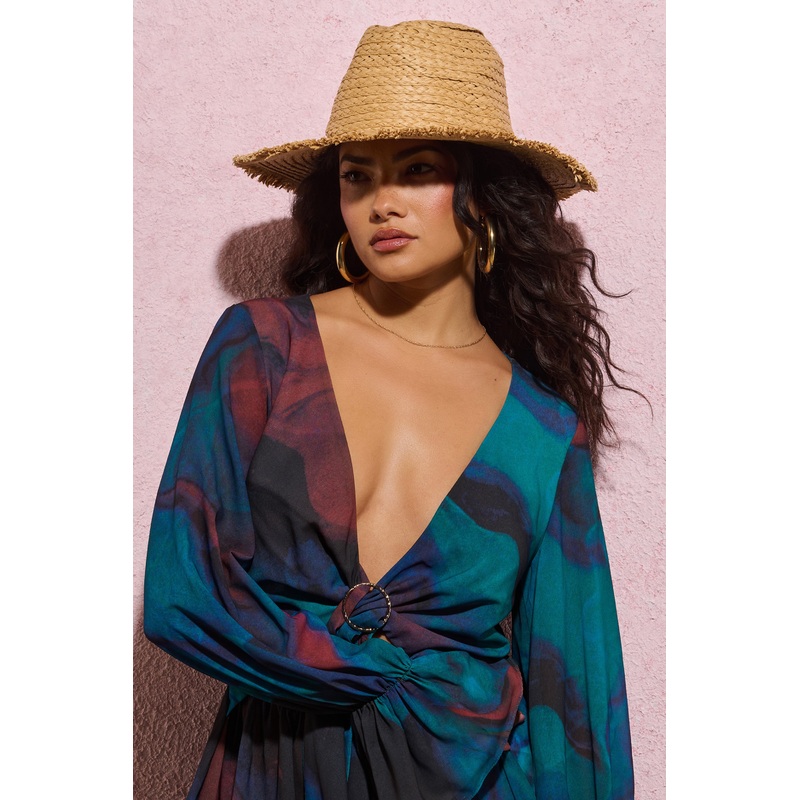 Sail Away | Tan Straw Sun Hat