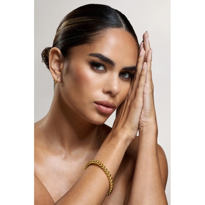 Garland | Gold Twist Cuff Bracelet