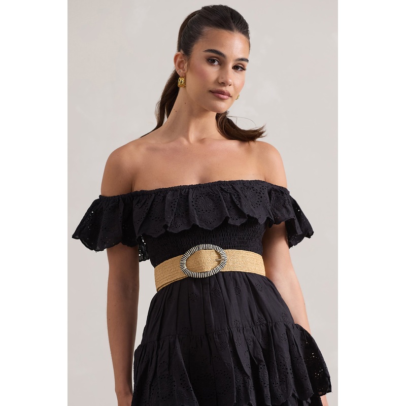 Campora | Beige Natural Woven Belt