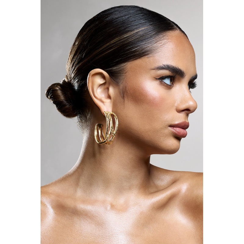 Mambo | Gold Layered Hoop Earrings