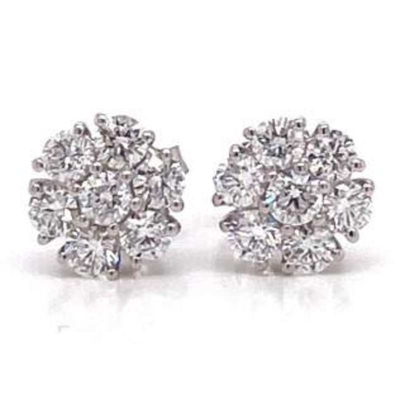 14K DIAMOND STUDS