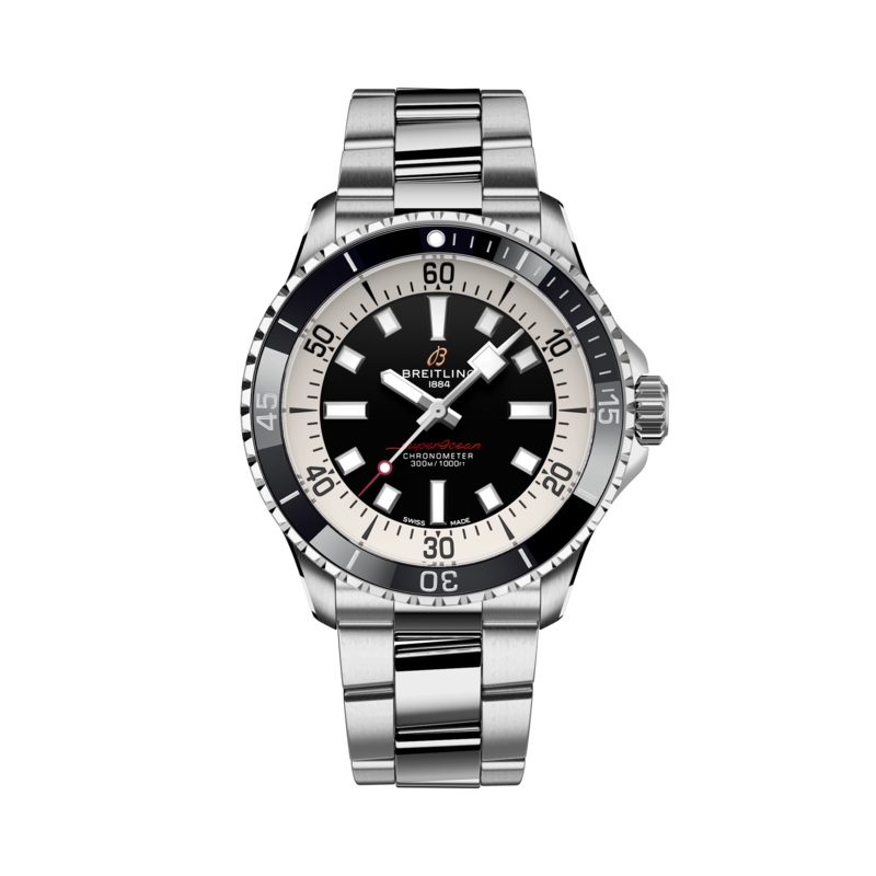 Superocean Automatic 42- Stainless Steel/Black