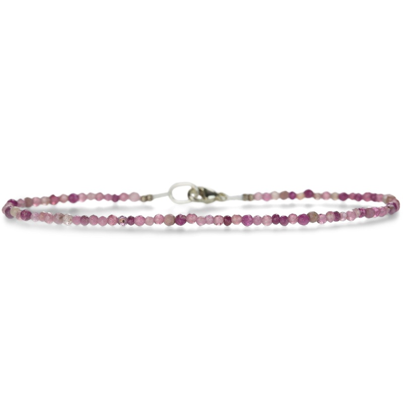 Pink Multi Stone Beaded Bracelet