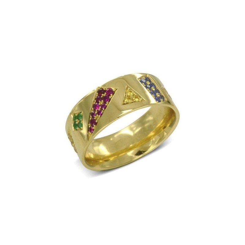 Bauhaus Eternity Ring