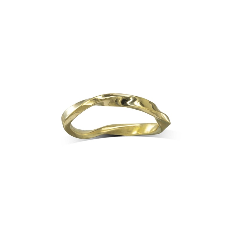 Random Twist Gold Fun Ring