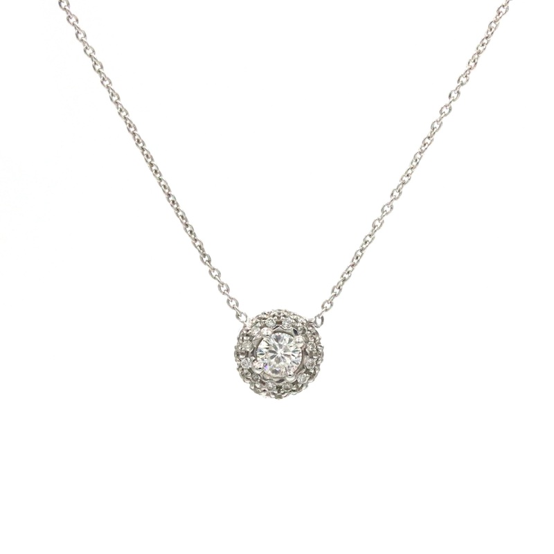 Roberto Coin Cento Circle Small Pendant Necklace