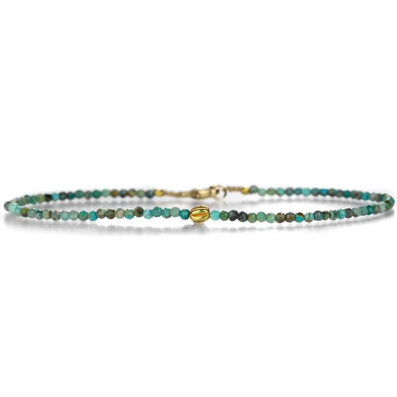 18k and Turquoise Bracelet