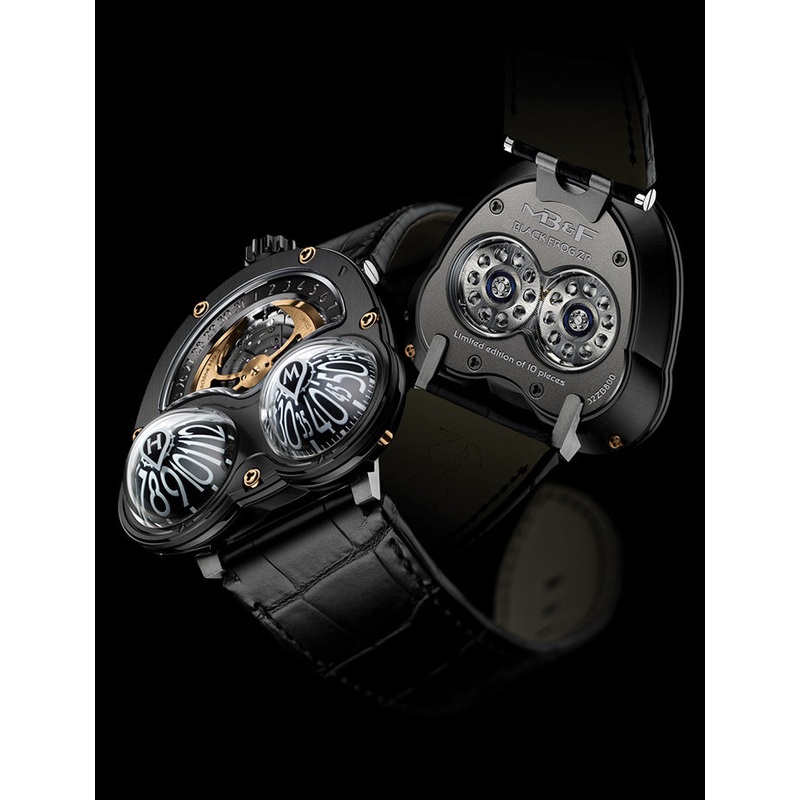 MB&F HM3 Poison Dart Frog- Yellow Gold/ Zirconium