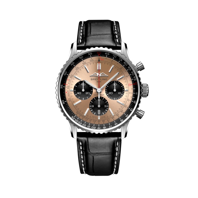Navitimer B01 Chronograph 43- Stainless Steel/Black