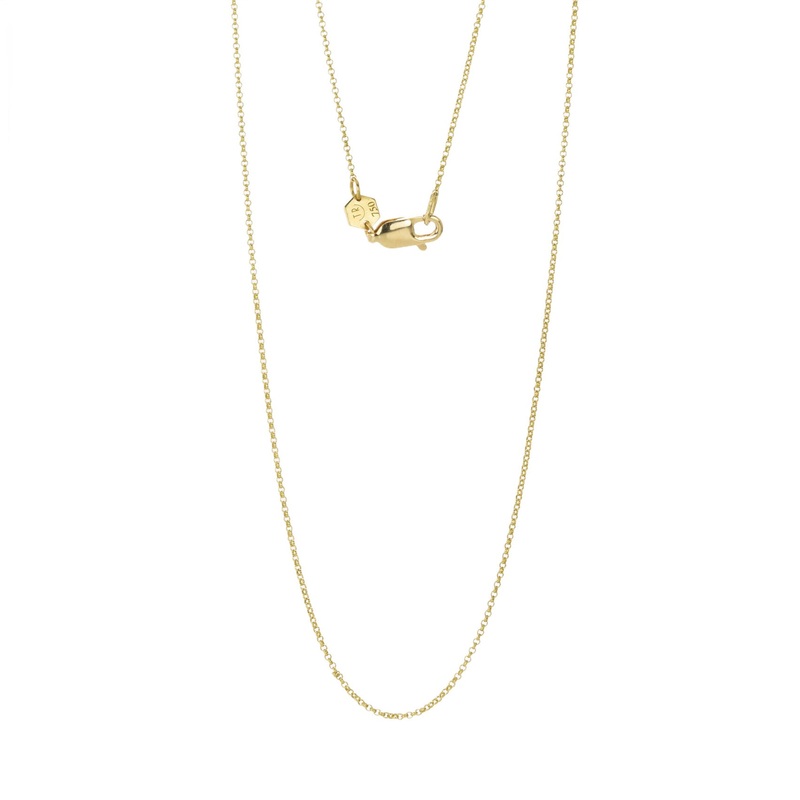 18k Rolo Chain