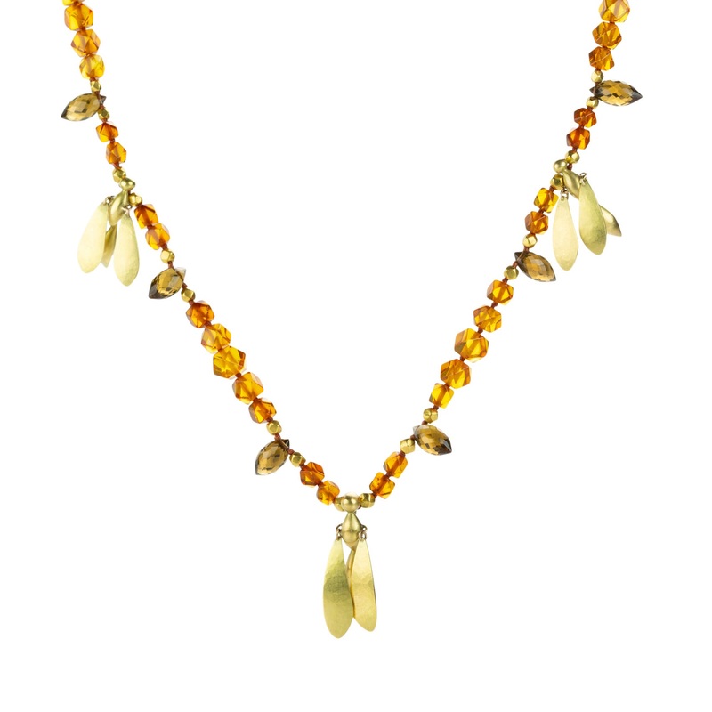 Amber Wasp Necklace