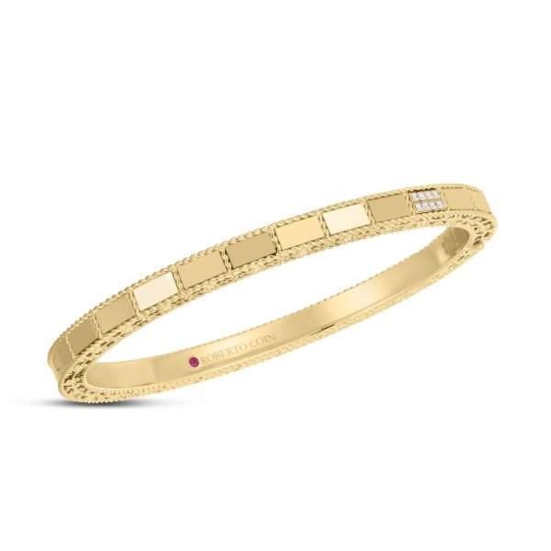 Roberto Coin Mosaic Diamond Bangle
