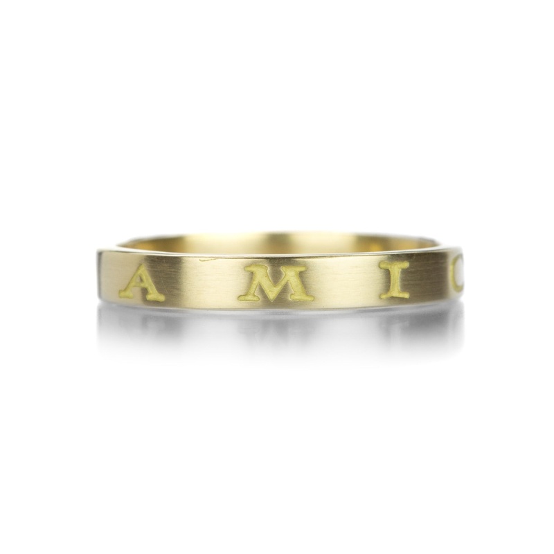 18k Gold Amicitia Band