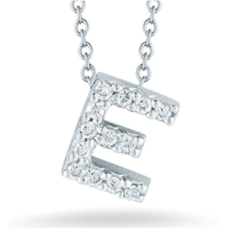Roberto Coin 18K Love Letter “E”