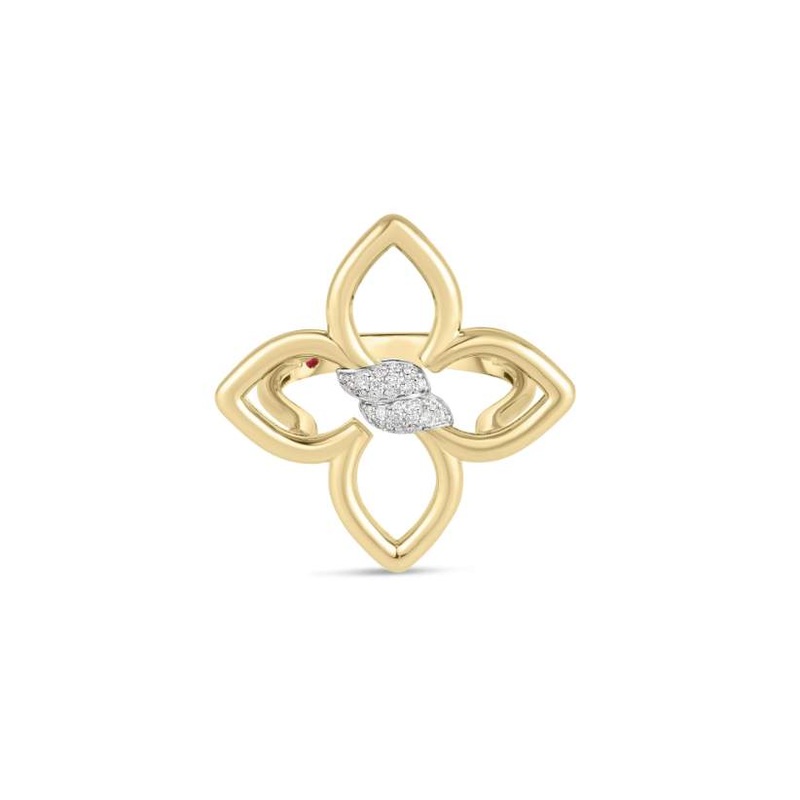 Roberto Coin Cialoma Flower Ring
