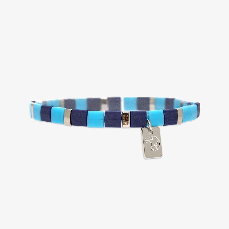 Ravenclaw Tile Bead Stretch Bracelet