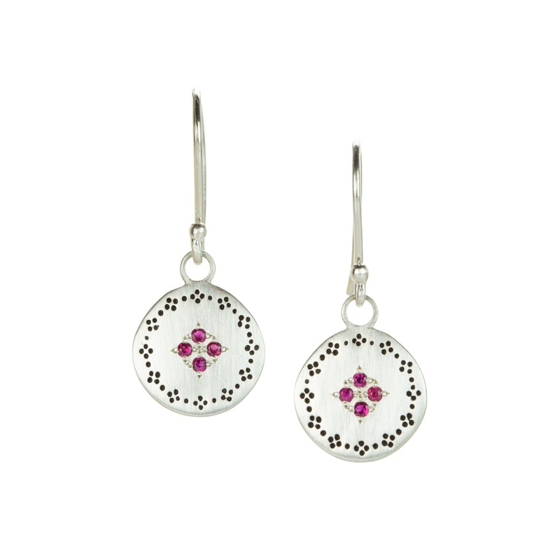 Ruby Four Star Nostalgia Earrings