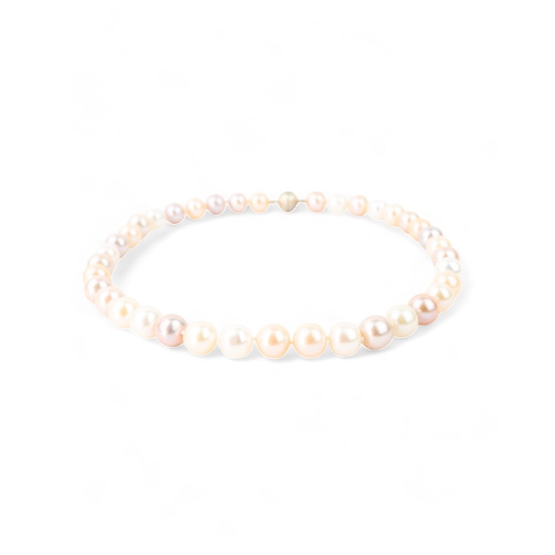 Gold Nugget Baroque Pearl Necklace