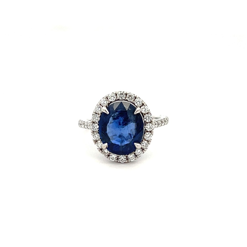 Sapphire Engagement Ring`