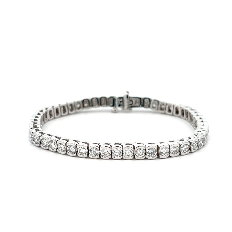 7.18CTW Diamond Tennis Necklace