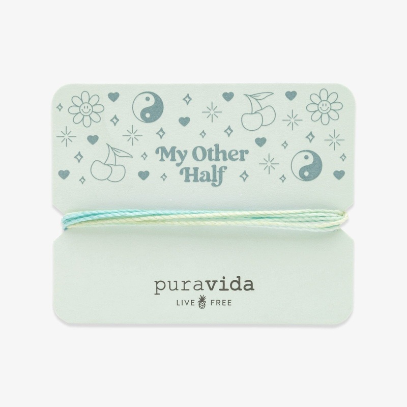 My Other Half Bracelet Card