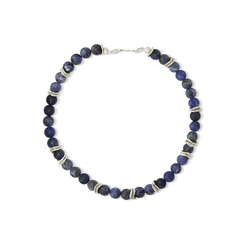 Denim Sodalite Necklace