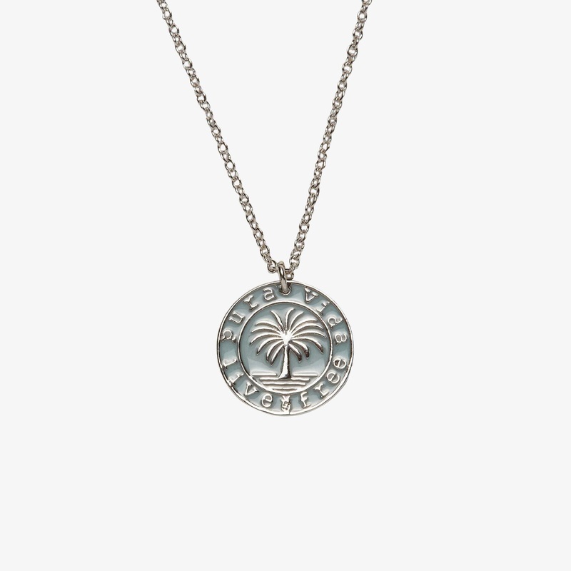 Pura Vida Medallion Necklace