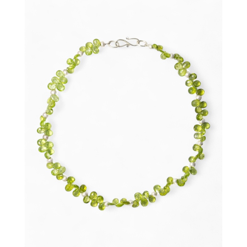 Teardrop Gemstone Necklace