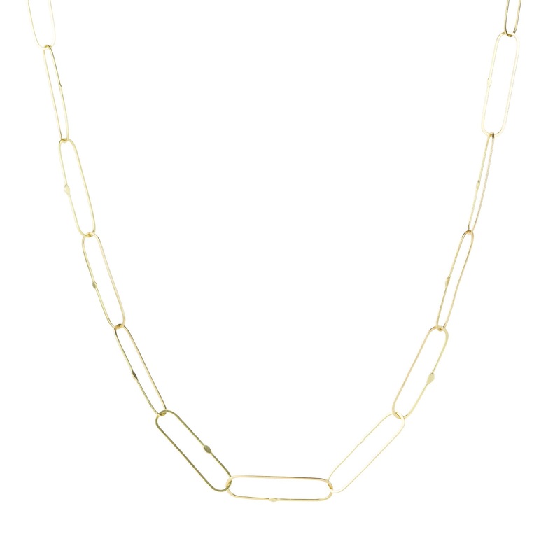 Long Link Chain Necklace