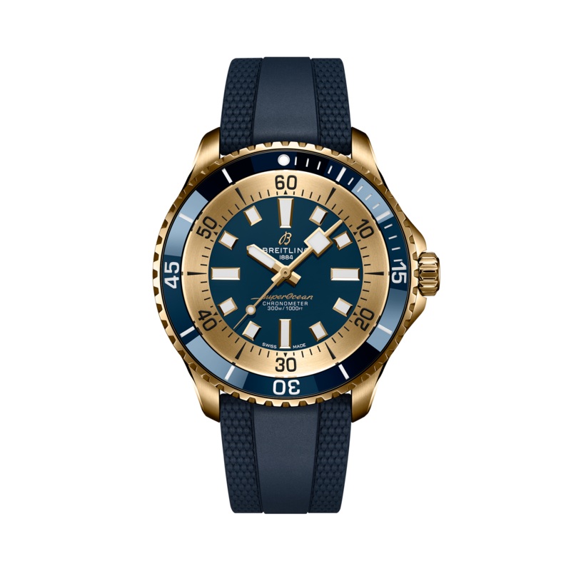 Superocean Automatic 44- Bronze/Dark Blue