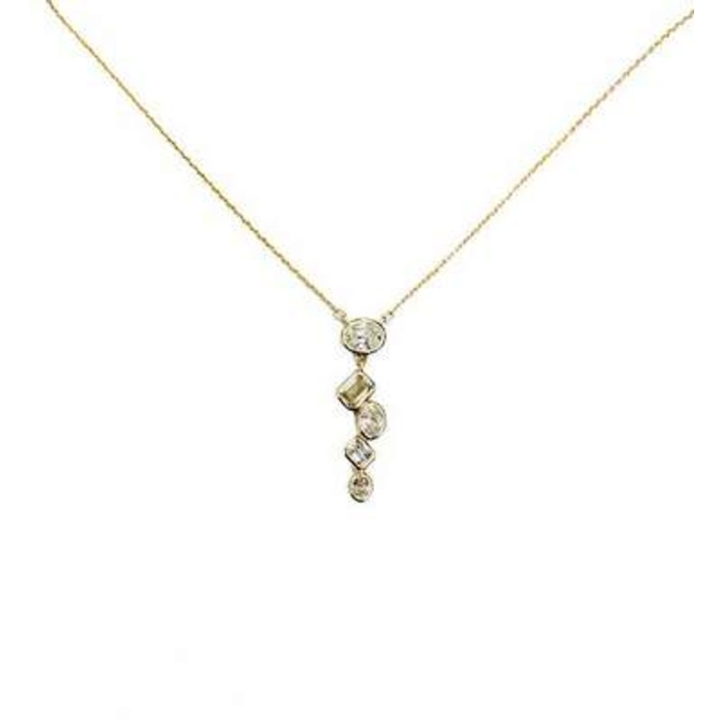14K 5DIAMOND NECKLACE