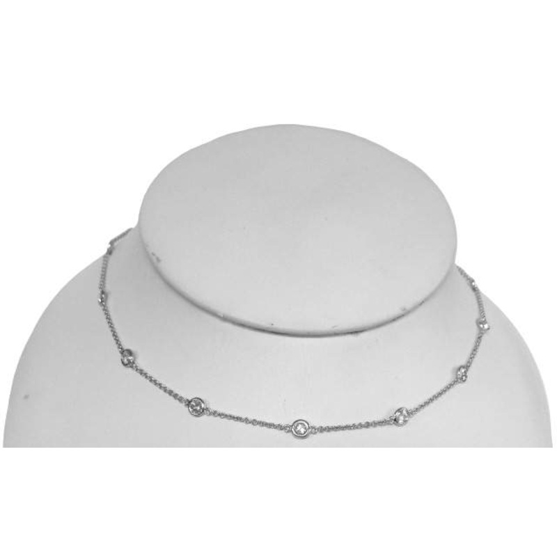 14K DIAMOND BY THE INCH NECKLACE