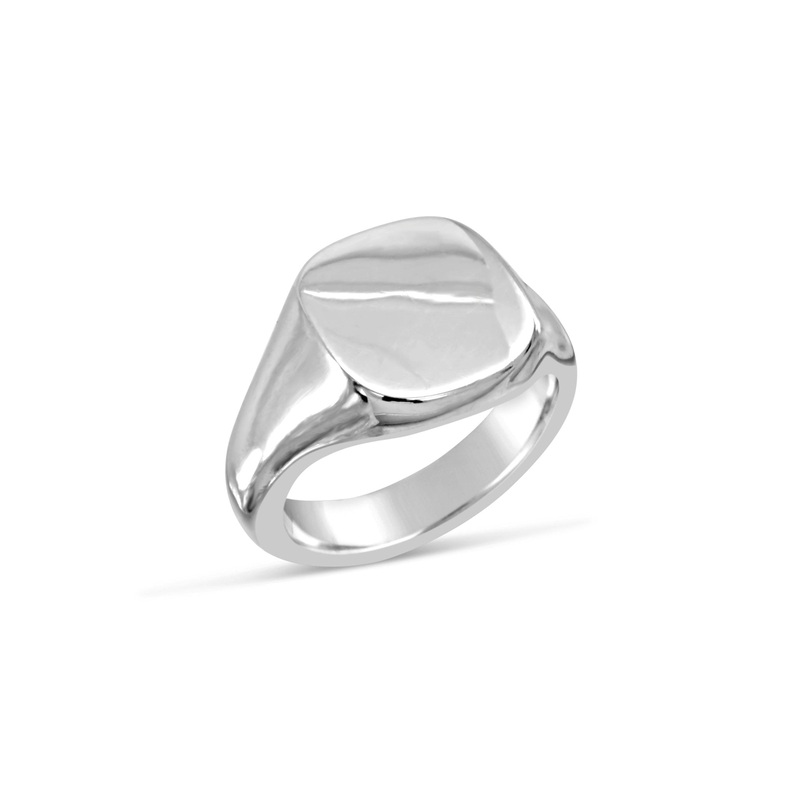 Cushion Signet Ring