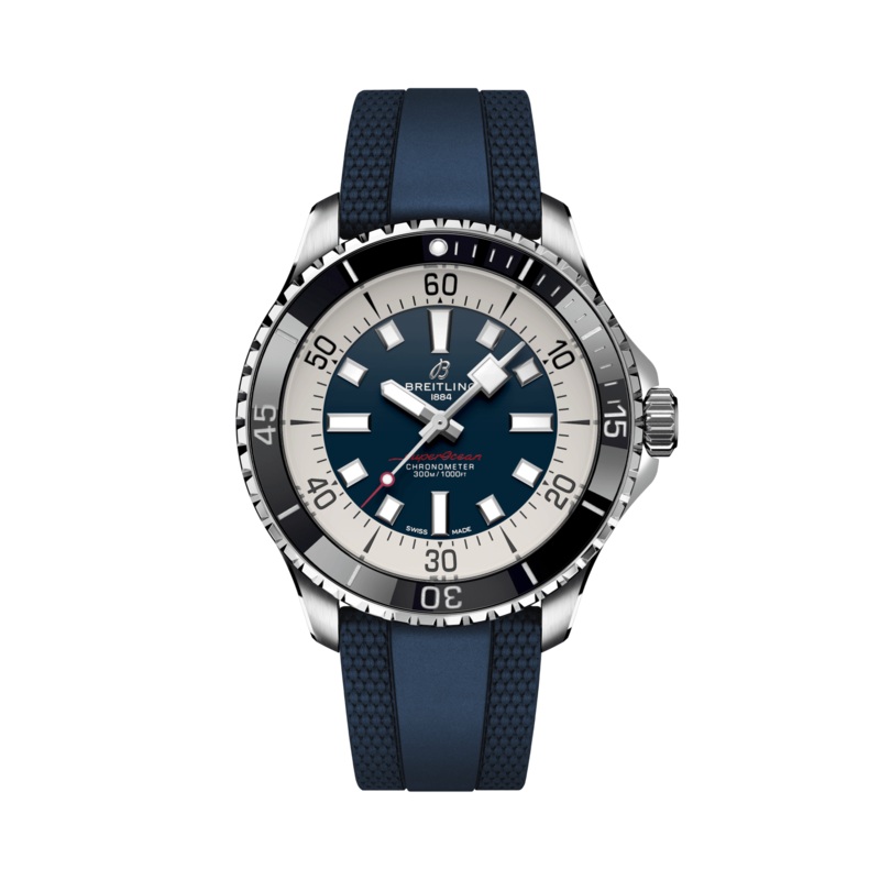 Superocean Automatic 44- Stainless Steel/Blue
