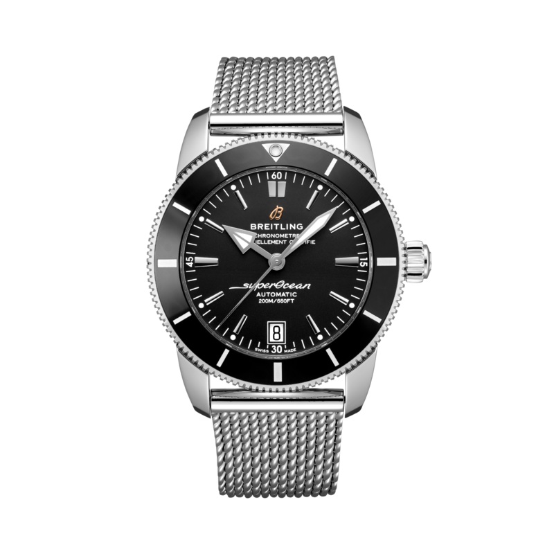 Superocean Heritage B20 Automatic 42- Stainless Steel/Black