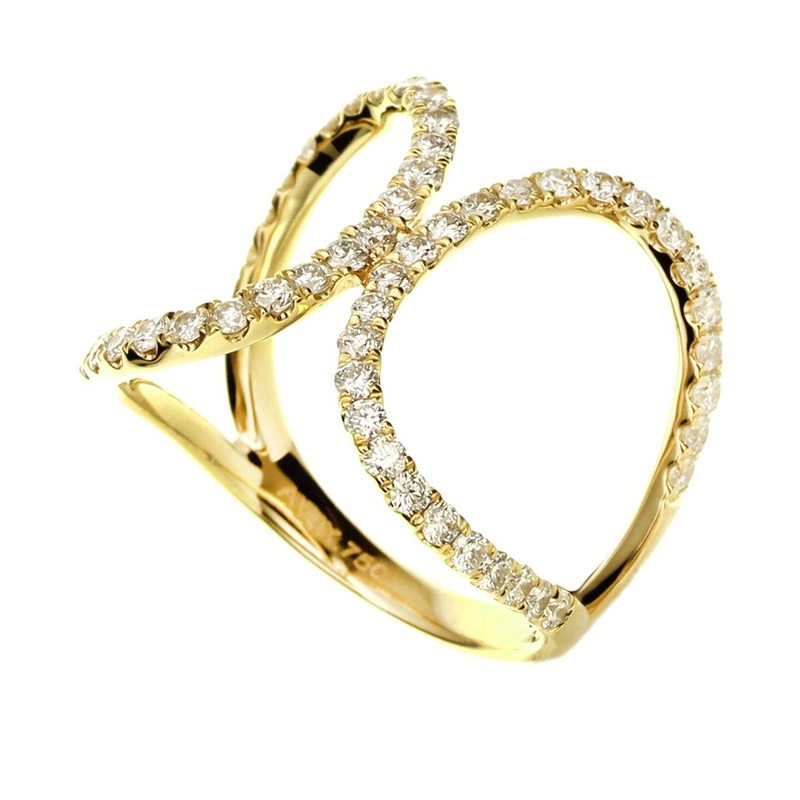 YELLOW GOLD DIAMOND RING