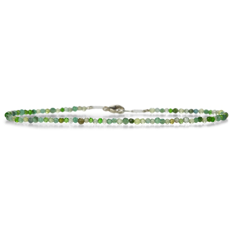 Green Multi Stone Beaded Bracelet