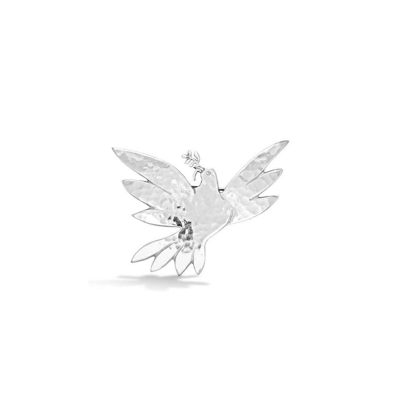 Spreading Wings Dove Brooch