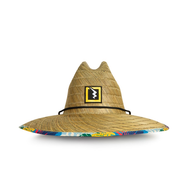 Fuse Beach Bum Straw Hat | Tropical Leaf