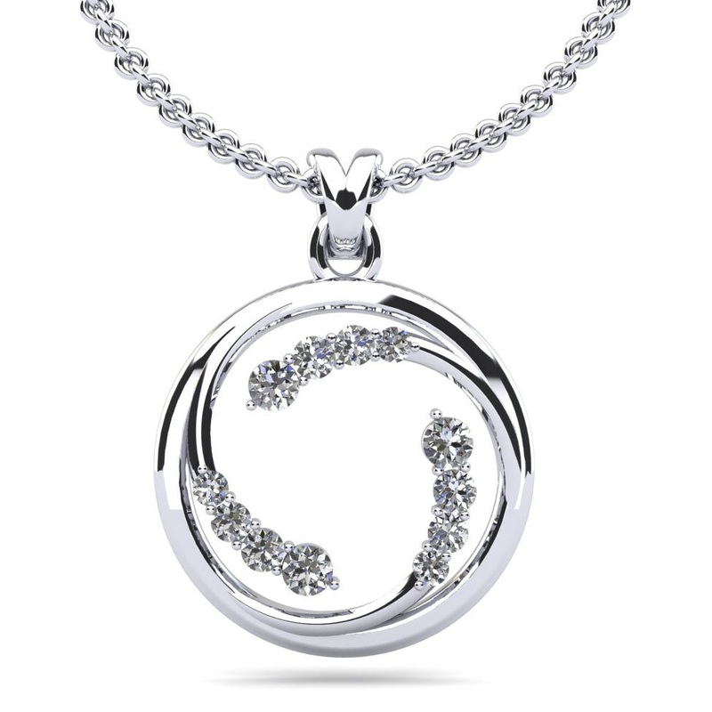 Circle Of Love Lab-Grown Diamond Pendant with 0.25 ct.(finished)