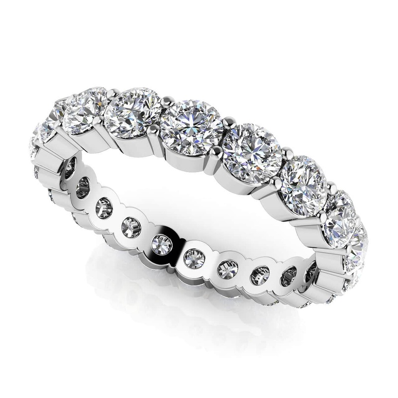 Eternally Yours Diamond Eternity Band Diamond  with 0.52 ct.(finished) 1.4mm