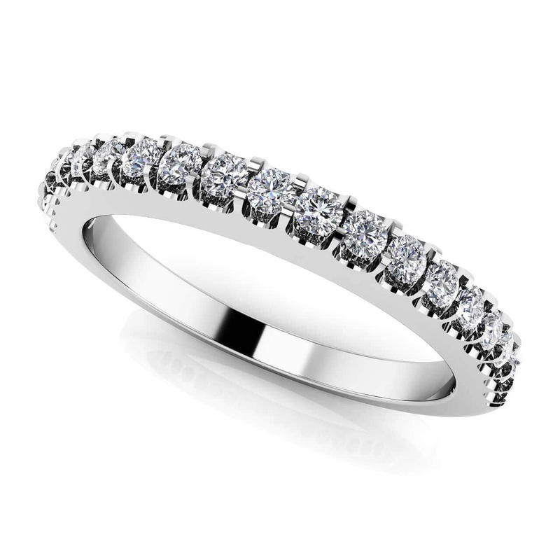 Perfect Diamond Band with 0.29 ct.(finished) 1.5mm