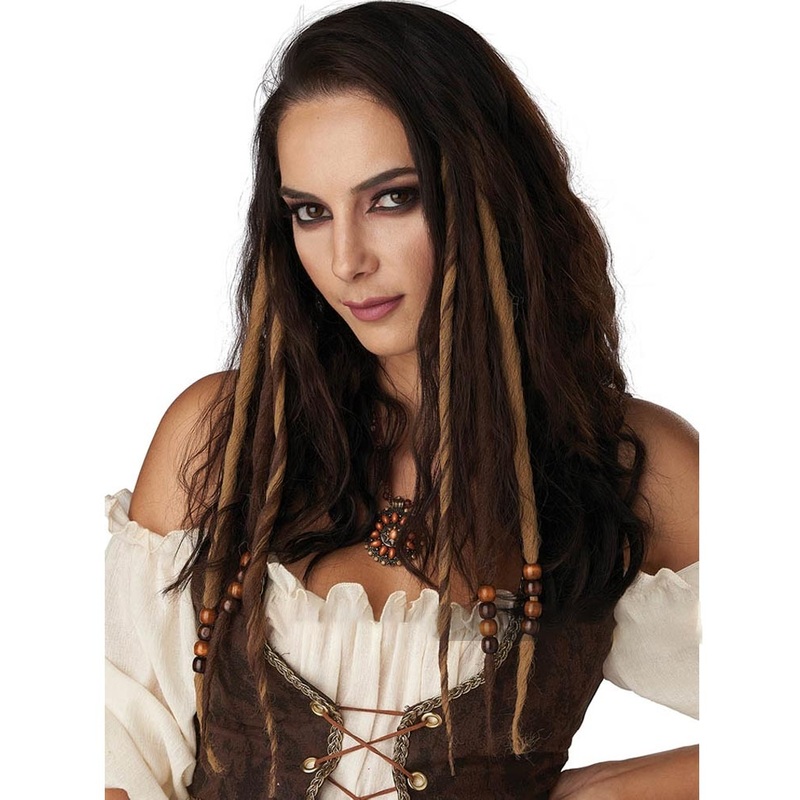 Brown Clip in Dreads