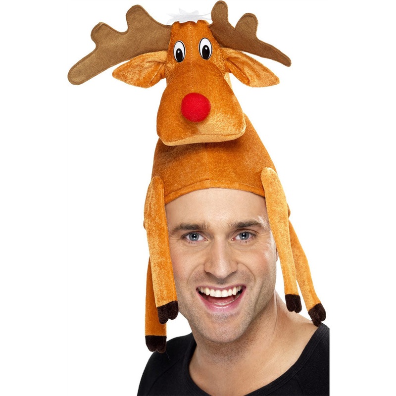 Christmas Sitting Reindeer Hat