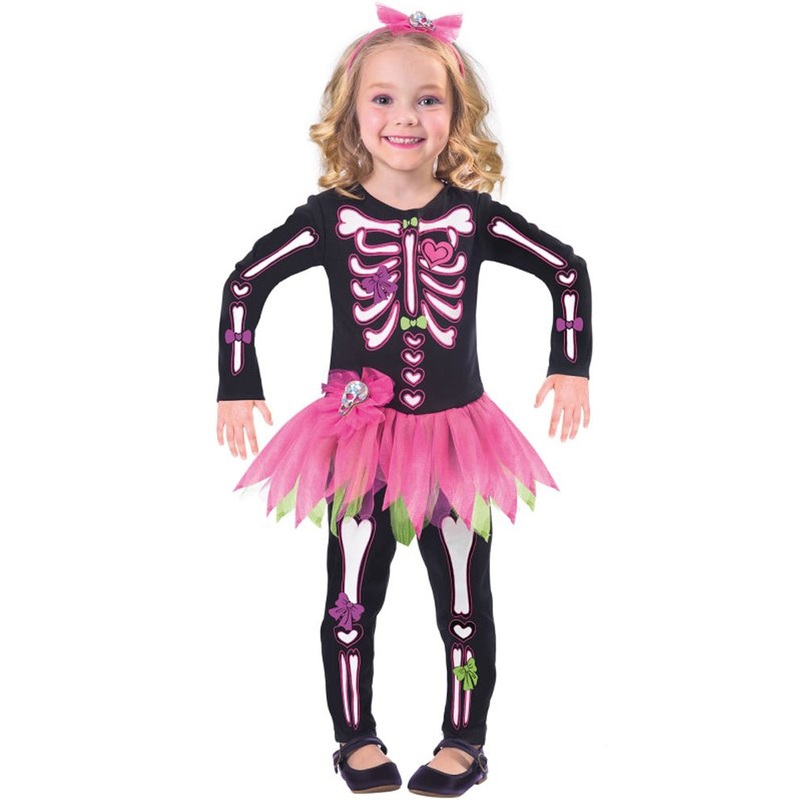 Fancy Bones Skeleton Toddler and Kids Costume