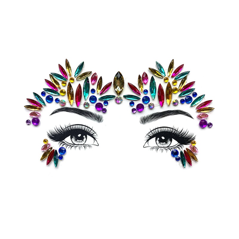 Fireworks Face Jewels