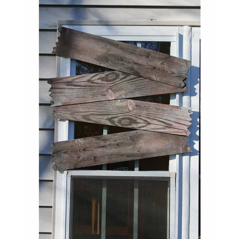 Haunted Window Boards Pack of 4
