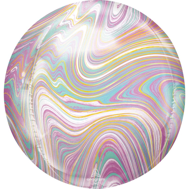 Orbz XL Pastel Marblez Balloon