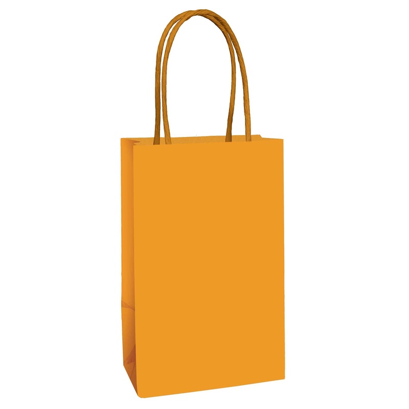 Paper Kraft Bag Orange