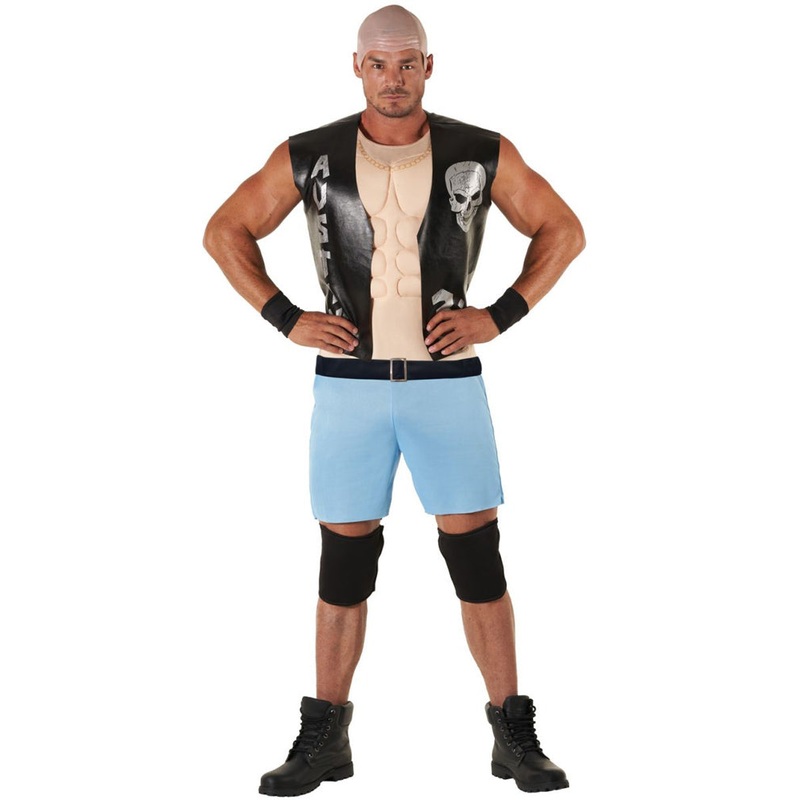 Stone Cold Steve Austin WWE Wrestler Mens Costume